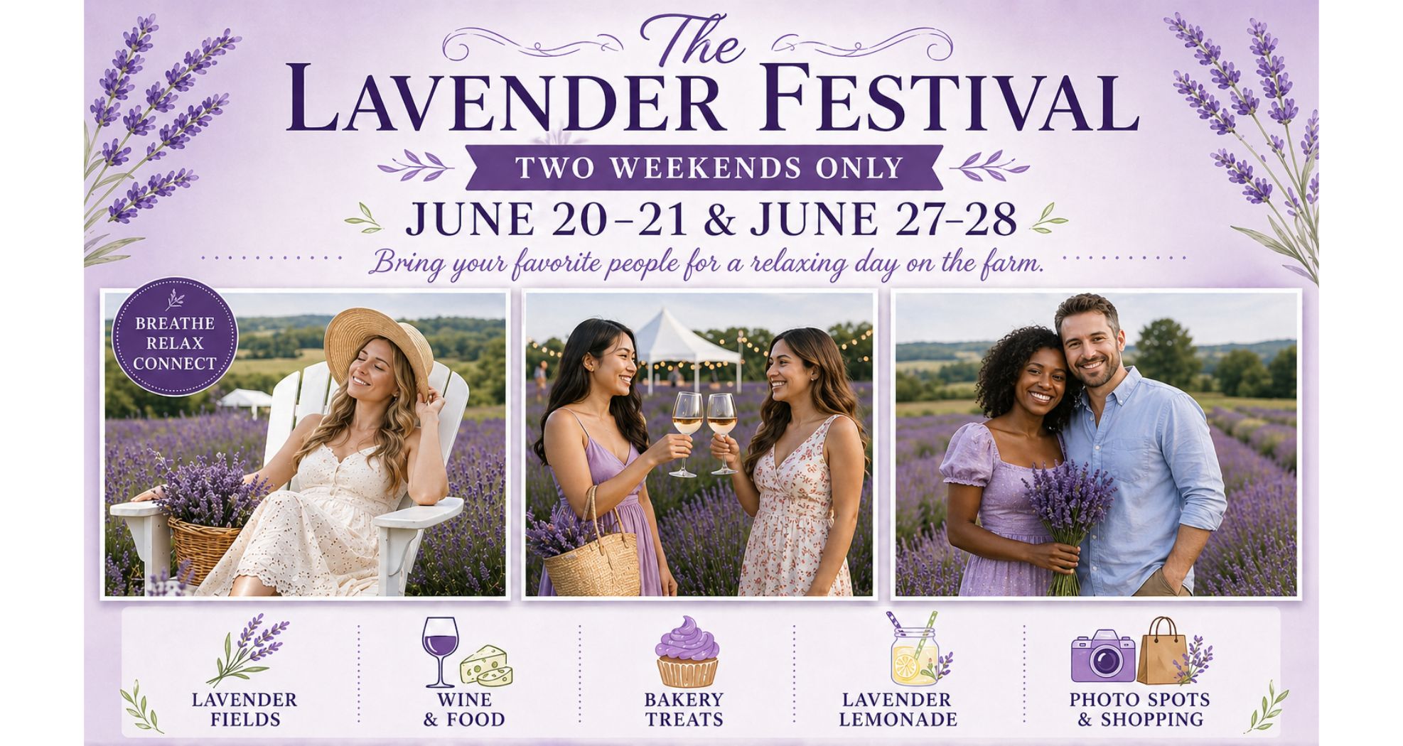 2026 Lavender Festival at Maple Lawn Farms